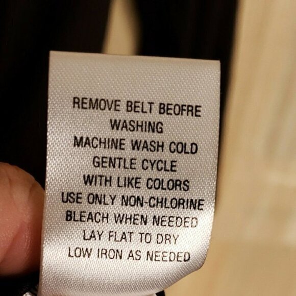 Robbie Bee NWT Cowl Neck Thermal Petite Dress - Picture 10 of 10